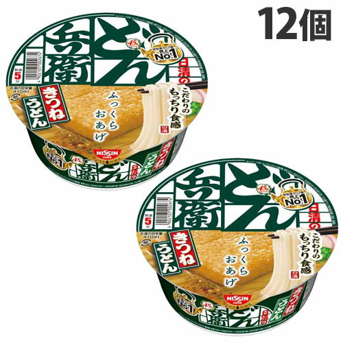 『賞味期限：25.01.31』日清食品 どん兵衛 きつねうどん 【西】 95g×12個のサムネイル