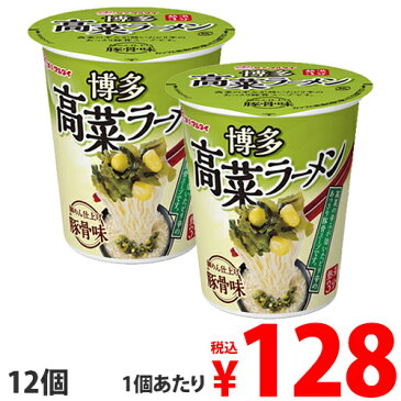 マルタイ 縦型高菜ラーメン 62g×12個