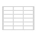 ラベルシール M15B タックシール (連続ラベル) レギュラータイプ 500折【代引不可】【送料無料(一部地域除く)】
