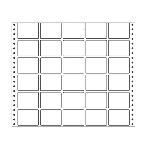 ラベルシール M13R タックシール (連続ラベル) レギュラータイプ 500折【代引不可】【送料無料(一部地域除く)】