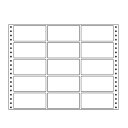 ラベルシール M13J タックシール (連続ラベル) レギュラータイプ 500折【代引不可】【送料無料(一部地域除く)】