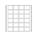 ラベルシール MX10 O タックシール (連続ラベル) レギュラータイプ 500折【代引不可】【送料無料(一部地域除く)】