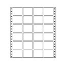 ラベルシール MX9 O タックシール (連続ラベル) レギュラータイプ 500折【代引不可】【送料無料(一部地域除く)】