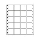 ラベルシール MX9T タックシール (連続ラベル) レギュラータイプ 500折【代引不可】【送料無料(一部地域除く)】