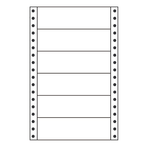 ラベルシール MM6K タックシール (連続ラベル) レギュラータイプ 500折×2【代引不可】【送料無料(一部地域除く)】