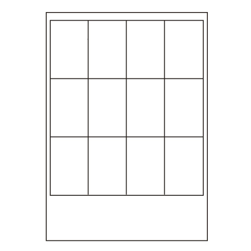 ラベルシール LEW12G 汎用タイプ B4 PDラベル対応【代引不可】【送料無料(一部地域除く)】