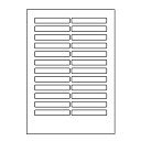 ラベルシール LDW24EB ページプリンタラベル 500(100×5)シート【代引不可】【送料無料(一部地域除く)】