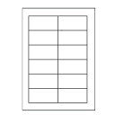 ラベルシール LDW12PI ページプリンタラベル A-4(210×297mm)【代引不可】【送料無料(一部地域除く)】