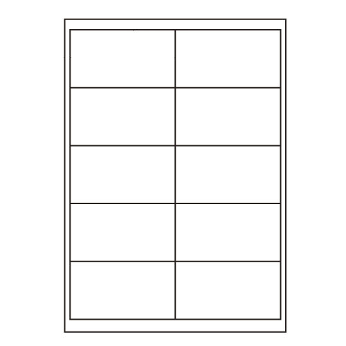 ラベルシール 東洋印刷 LDW10MOF 再剥離タイプ A4 500シート【代引不可】【送料無料(一部地域除く)】