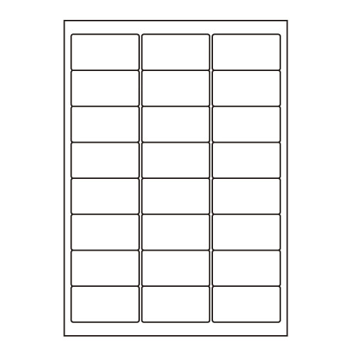 東洋印刷 nana ラベルシール 汎用タイプ A4 24面 500シート LDW24UG FBA FBAラベル ラベル シール フリマ オークション 出品 配送...