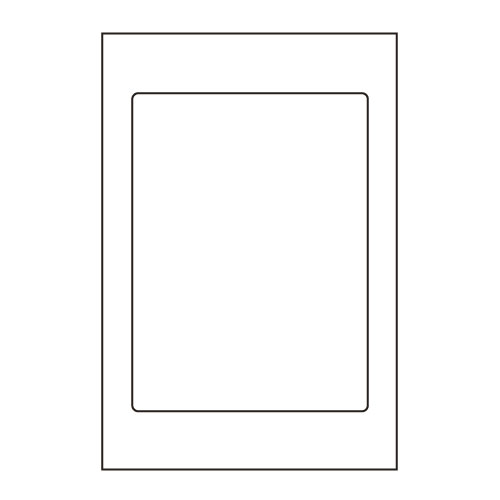 ラベルシール 東洋印刷 CLH-6 医療機関向けラベル 汎用 ハガキ 1000シート【代引不可】【送料無料(一部地域除く)】