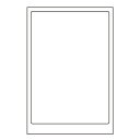 ラベルシール 東洋印刷 PPE-1 目隠し情報保護ラベル ハガキ全面再剥離タイプ 500シート【代引不可】【送料無料(一部地域除く)】