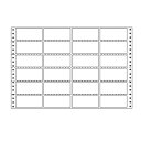 ラベルシール 東洋印刷 MH15Y タックシール (連続ラベル) レギュラータイプ 500折【代引不可】【送料無料(一部地域除く)】
