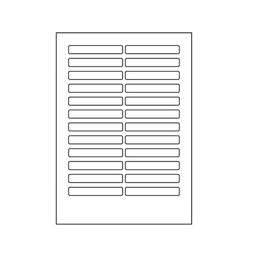 ラベルシール CL-56FH 分別処理可能再剥離タイプ A4 500シート【代引不可】【送料無料(一部地域除く)】