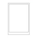 ラベルシール PPE-1G 目隠しシール 貼り直しできる簡易タイプ グリーン 500シート【代引不可】【送料無料(一部地域除く)】