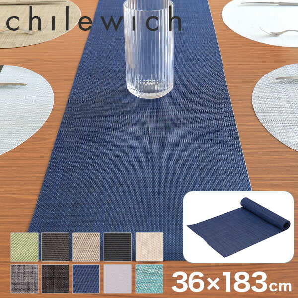 `EBb` Chilewich e[ui[ 183~36cm ~joXPbgEB[u  NX Mini Basketweave Rannerwiꕔn揜jx