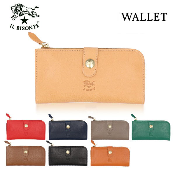 イル ビゾンテ 長財布 レディース IL BISONTE イルビゾンテ CONTINENTAL WALLET 長財布 SCW011 ロングウォレット『送料無料（一部地域除く）』