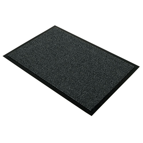 【取寄品】 FLOORTEX ドアマット 46090DCBWV 900×600mm 黒/白【送料無料（一部地域除く）】