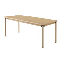 (個人宅+3300円)『お買得』 タック ユニバーサルテーブル 180×75cm メープル『返品不可』『代引不可』『送料無料(一部地域除く)』