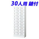 小物入ロッカー 3列10段(30人用)内筒交換錠タイプ KLKW-30-TN『代引不可』『送料無料(一部地域除く)』