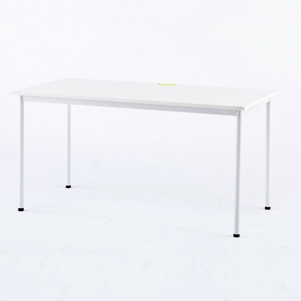RFヤマカワ シンプルテーブル ホワイト W1400×D700 Z-SHST-1470WHW 家具 オフィス家具 テーブル インテリア シンプル【代引不可】【送料無料（一部地域除く）】