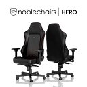 noblechairs ゲーミングチェア HERO レッド NBL-HRO-PU-BRD-SGL 『日時指定不可』『代引不可』『送料無料（一部地域除く）』