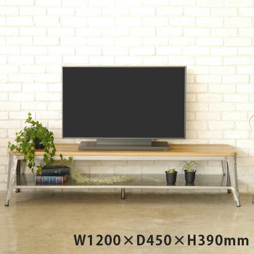 Gart SERIES 1281 テレビボード クリア W1200×D450×H390mm GART1281_07 [ テレビ台 ローボード シンプル ガルト オフィス ] 【代引不可】【送料無料（一部地域除く）】