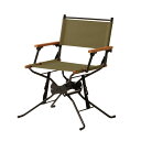 HangOut (ハングアウト) BF Directors Chair ディレクターズチェア オリーブ [ アウトドア キャンプ フォールディング 折りたたみ ...