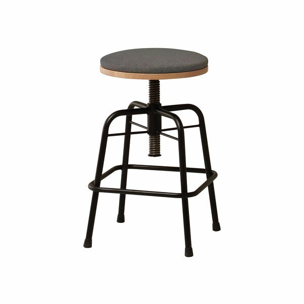 弘益 Glam スツール Low チャコールグレー GLM-ST001FL(CGR)[ グラム イス 椅子 ロースツール ダイニング リビング シンプル ]『代引不可』『送料無料（一部地域除く）』