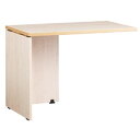Garage fantoni デスクGL用 L型連結 GL-106DL 白木 【代引不可】【送料無料(一部地域除く)】