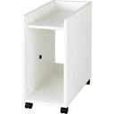 Garage パソコン収納 パソコンワゴン YY-035PC 白 ホワイト 【代引不可】【送料無料(一部地域除く)】