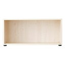 Garage 収納庫(本棚) fantoni GL-040E白木 【代引不可】【送料無料(一部地域除く)】