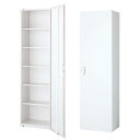 生興 クウォール システム収納庫 片開き書庫 すきま書庫 W600×D400×H2100 RW4-21H60『代引不可』『送料無料(一部地域除く)』