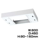 『受注生産品』生興 クウォール システム収納庫 W600上部カバー W600×D450×H90〜160 RW45-TKM60『代引不可』『送料無料(一部地域除く...
