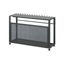 ライオン事務器 鍵付傘立 W1310×D450×H840mm TKU-45 586-02【代引不可】【送料無料(一部地域除く)】