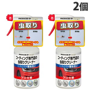 KeePer コーティング専門店の虫取りクリーナー 300ml×2個 洗車 車 自動車 車用品 カー用品 洗剤 プロ仕様 キーパー