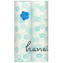 西日本衛材 トイレットペーパー hanauta プリント うたうつぼみの香り ダブル 12ロール 家庭紙 日用品 消耗品 トイレ用品 トイレ 備蓄 香り付き
