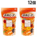 小久保工業所 アットショウシュウ 消臭ビーズ キンモクセイ 詰替用 300g×12個 3958 消耗品 消臭剤 雑貨 室内用 リビング 臭い予防 防臭