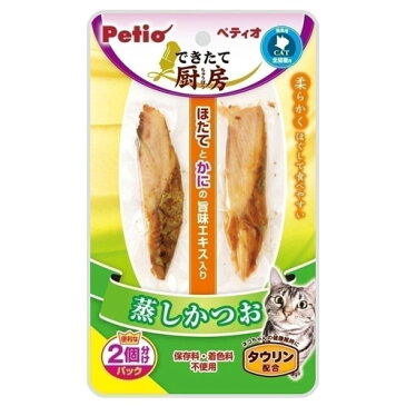 【売れ筋商品】できたて厨房 キャット 蒸しかつお 35g