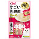 いなば CIAO すごい乳酸菌 ちゅ〜る まぐろ かつお節入り 14g×4本入 SC-391 猫 ねこ ネコ 猫用 おやつ ペットフード