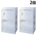 ジェックス アクリルルームIII 390High 2個セット アクリル モモンガ フクロモモンガ クリア 透明 ケージ 縦長 透明のケージ 上下運動『送料無料(...