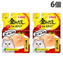 『ゆうパケット配送』いなば 金のだし ちゅ〜るタイプ まぐろ とりささみ入り 140g×6個 IC-181 ペットフード キャットフード ウェットフード 猫 ご...
