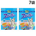 猫砂 紙製 常陸化工 固まる紙製猫砂 ファインブルー 6L×7袋『送料無料(一部地域除く)』
