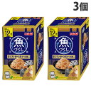 『ポイント10倍』いなば 魚づくし まぐろ・かつお かつお節入り 12袋入×3個 TCR-184 キャットフード ウェットフード 猫用 ごはん ペットフード
