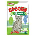 猫砂 おから 常陸化工 おからの猫砂 エコグリーン 6L
