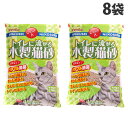猫砂 トイレに流せる木製猫砂 大容量 12L×8袋 常陸化工 TN-MN12『送料無料(一部地域除く)』