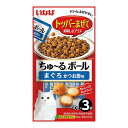 いなば ちゅ〜るボール まぐろ・かつお節味 10g×3袋入 QSC-322 ペットフード ペット ねこ キャットフード おやつ