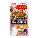 いなば 焼かつお ちゅ〜るボール 高齢猫かつお節味 10g×3袋入 QSC-334 ペットフード ペット ねこ キャットフード おやつ