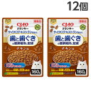 いなば CIAO クランキー 歯と歯ぐきの健康維持に配慮 チキン味 160g×12個 P-140 ペットフード ペット ねこ キャットフード ドライフード