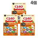 いなば CIAO プレミアム かつお節入り チキンミックス味 500g 4個